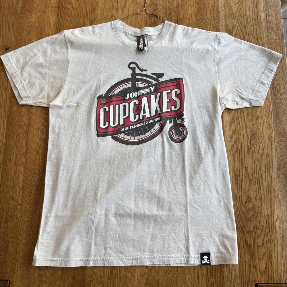 Johnny Cupcakes Big Bike Large Graphic T-Shirt